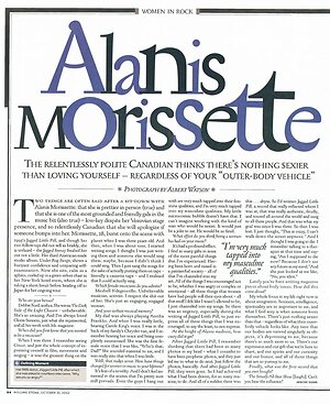 Alanis Morissette