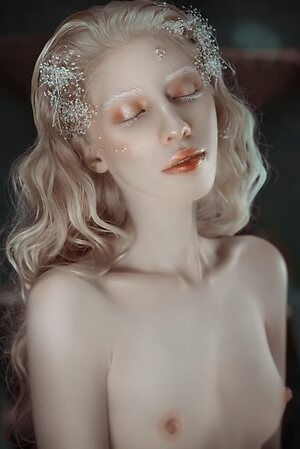 Albino models leaked photo #14
