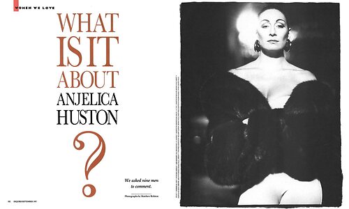 Anjelica Huston