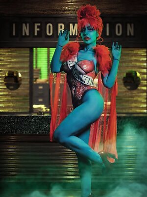 Ashley Costello- Lead Singer of New Years Day Nude Leaked Photo #3