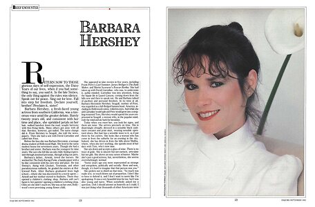 Barbara Hershey