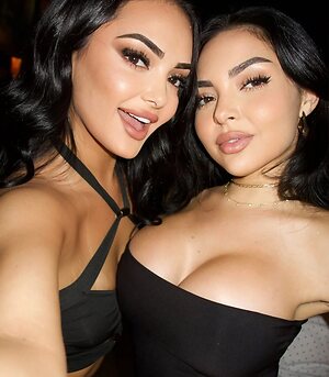 Big tits humiliate Little Tits