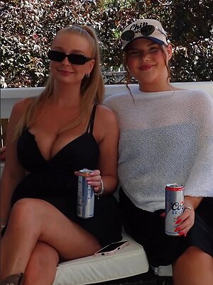 Big tits humiliate Little Tits