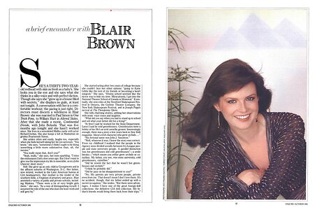 Blair Brown