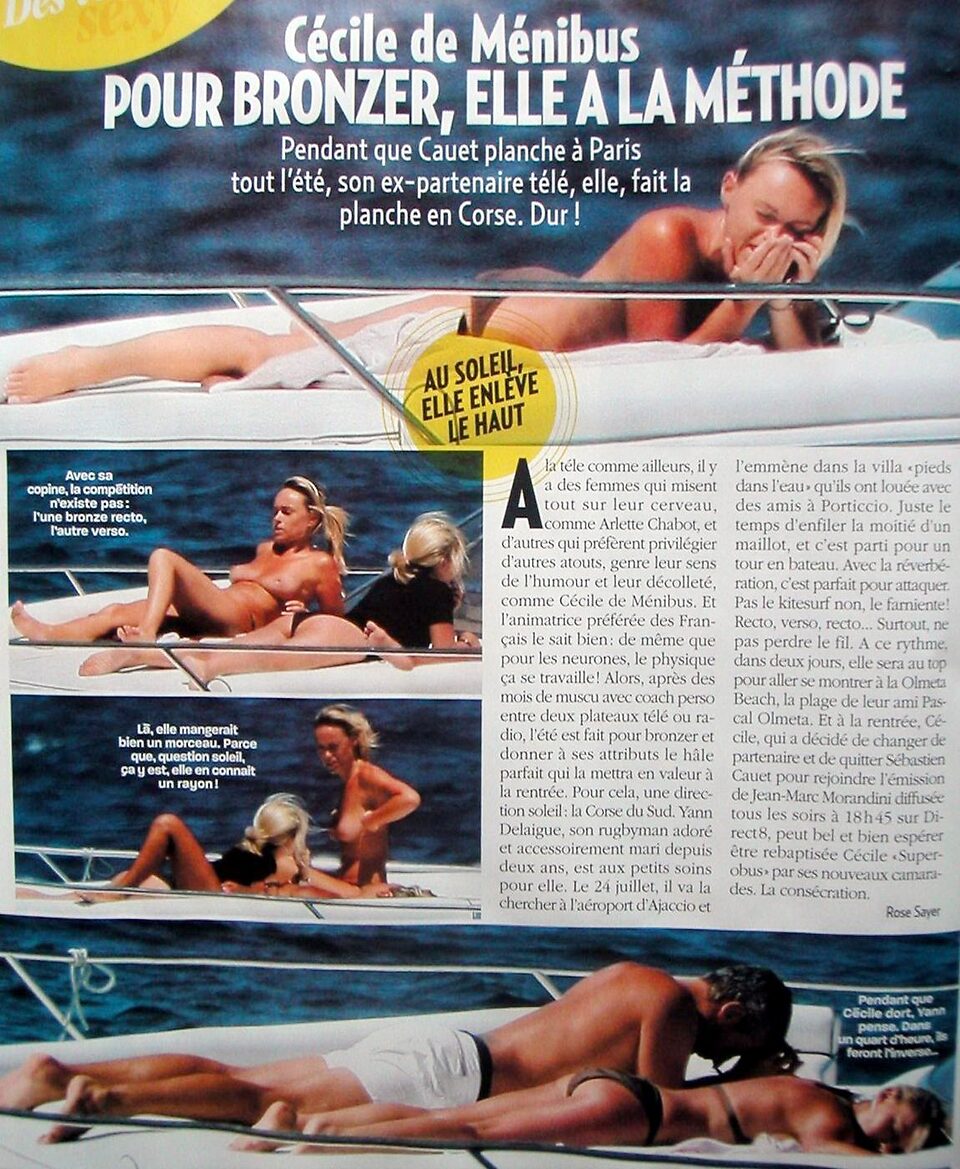 Cécile De Ménibus leaked photo #13