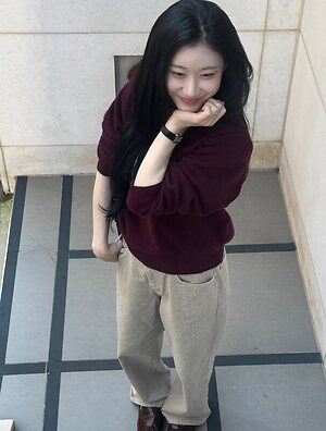 Chaeryeong leaked photo #6