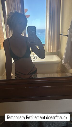 Christina Hall in bikini