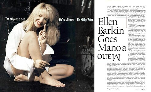 Ellen Barkin leaked photos