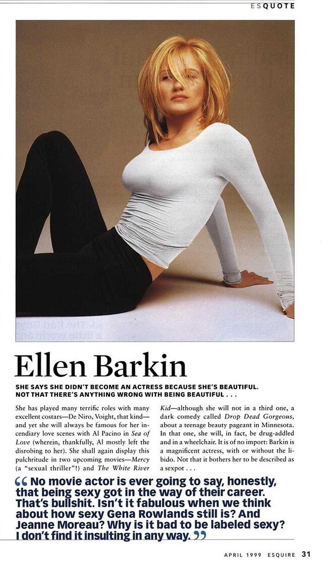 Ellen Barkin leaked photos