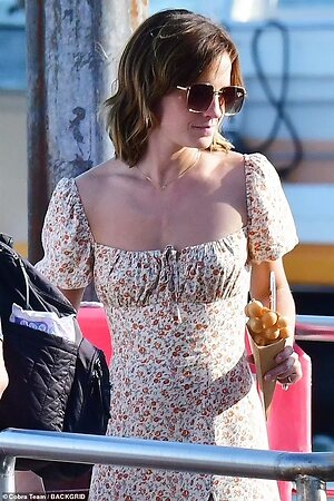 Emma Watson topless in Ibiza 6 leaked photo #10