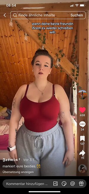 German big tits Tiktok finds Nude Leaked Photo #24