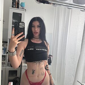 Hot german goth leaked photo #12