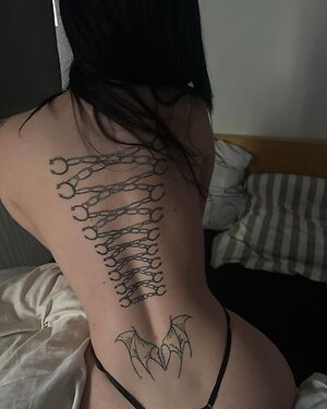 Hot german goth leaked photo #32