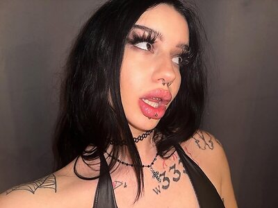 Hot german goth leaked photo #39