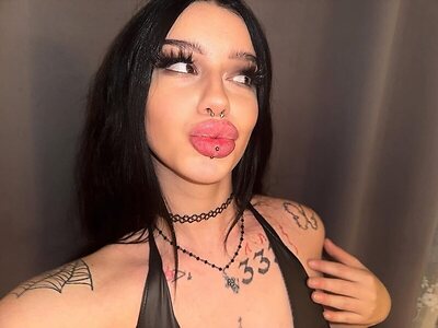 Hot german goth leaked photo #40