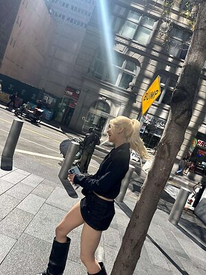 Huh Yunjin leaked photo #141