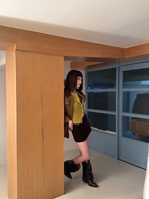 Huh Yunjin leaked photo #180