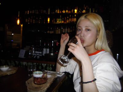 Huh Yunjin leaked photo #189