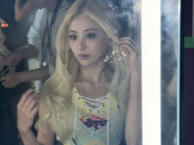 Huh Yunjin leaked photo #244