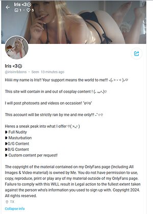 Irisinribbons leaked photo #7