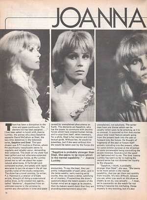 Joanna Lumley