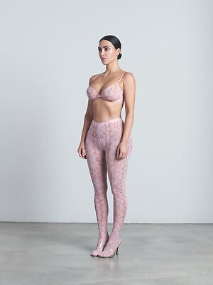 Kim Kardashian pink lingerie leaked photo #6