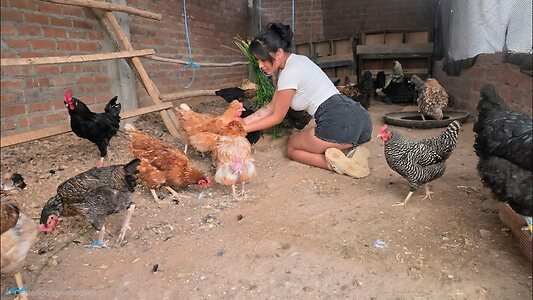 La criadora de gallinas leaked photo #5