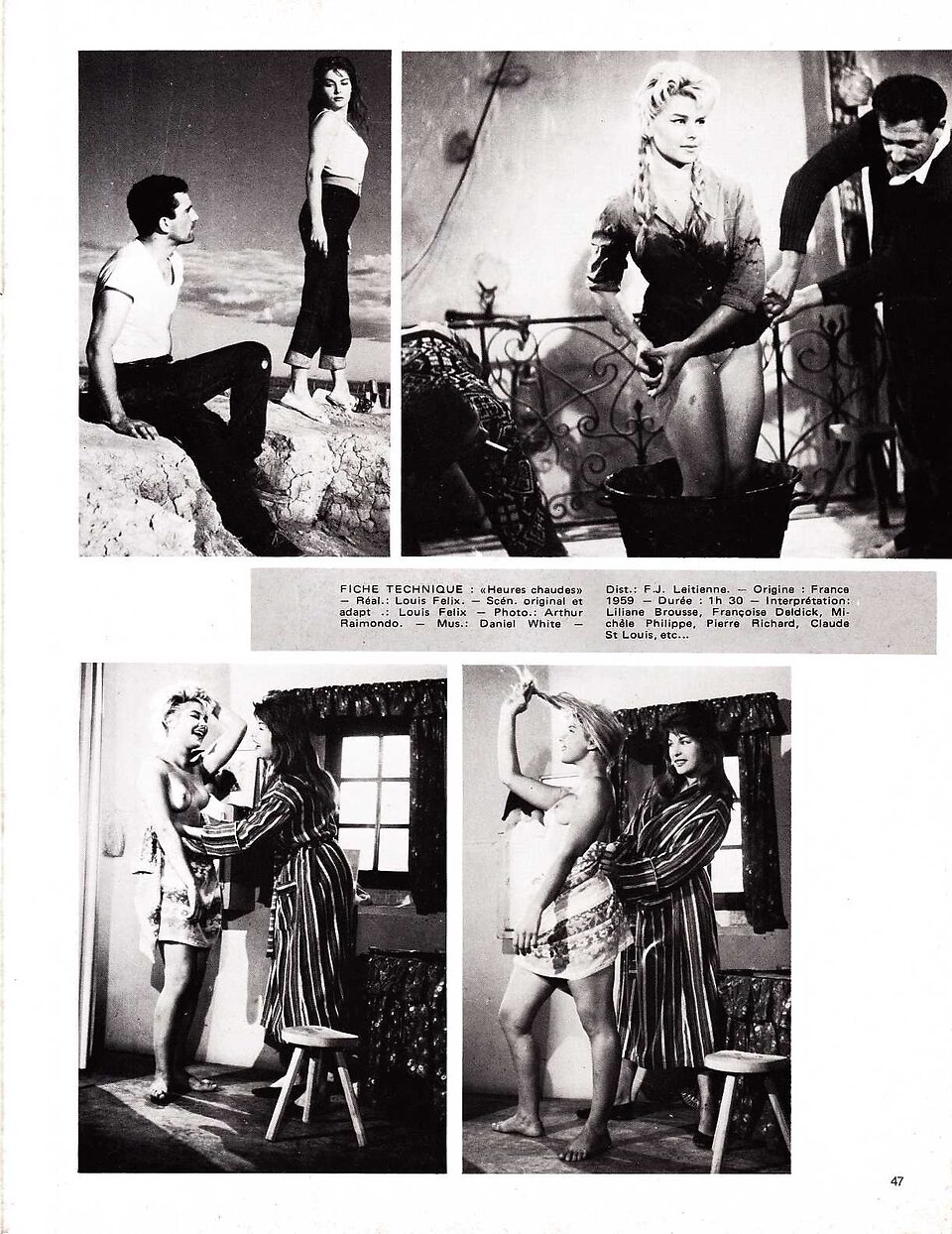 Lesser Known French Actresses ~ Vintage leaked photo #26