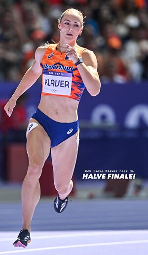 Lieke Klaver 🍑 Olympian sprinter🥇🇳🇱