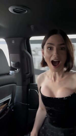 Lily Collins Hot leaked photo #77