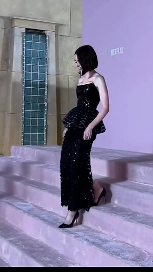 Lily Collins Hot leaked photo #99