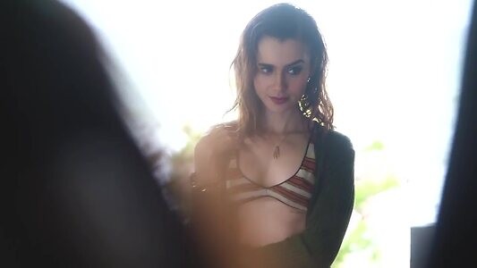 Lily Collins leaked photo #20