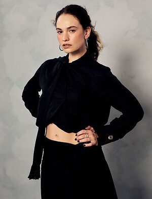 Lily James leaked photo #42