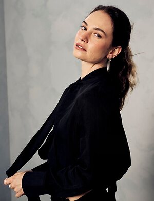 Lily James leaked photo #44
