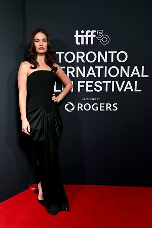 Lily James leaked photo #127