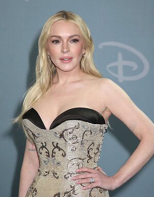 Lindsay Lohan leaked photo #592