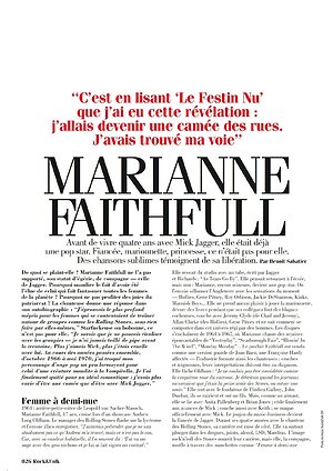 Marianne Faithfull