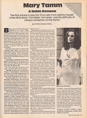 Mary Tamm