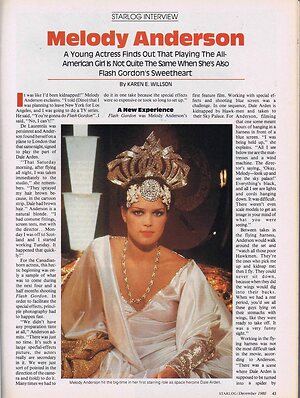 Melody Anderson