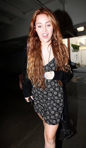 Miley Cyrus naked