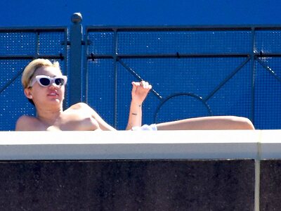Miley Cyrus leaked photo #1058