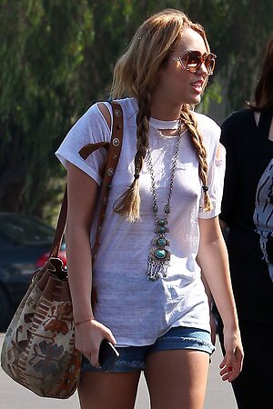 Miley Cyrus leaked photo #1355