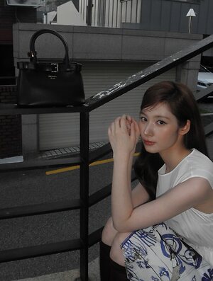 Minatozaki Sana leaked photo #57
