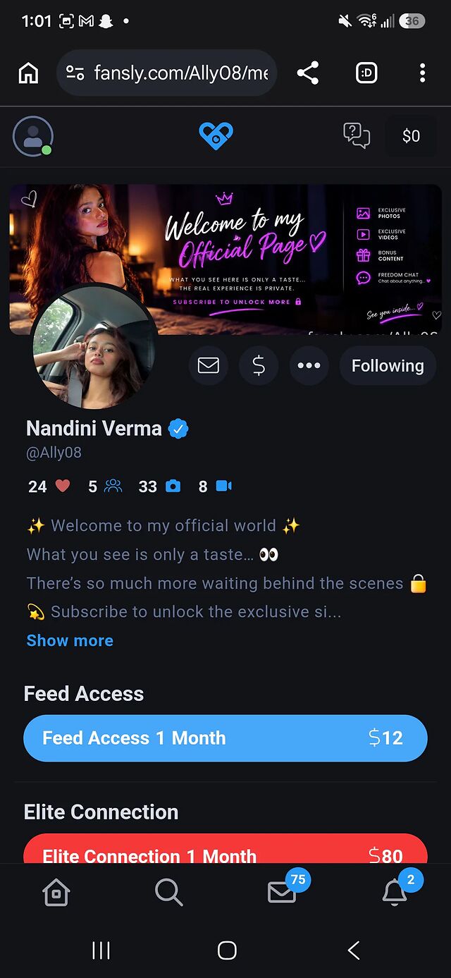 Nandini Verma leaked photos