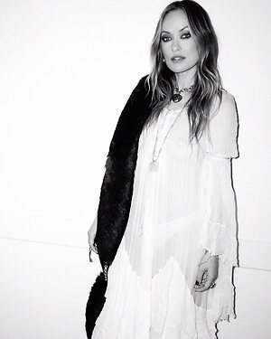 Olivia Wilde see through white dress leaked photo #2