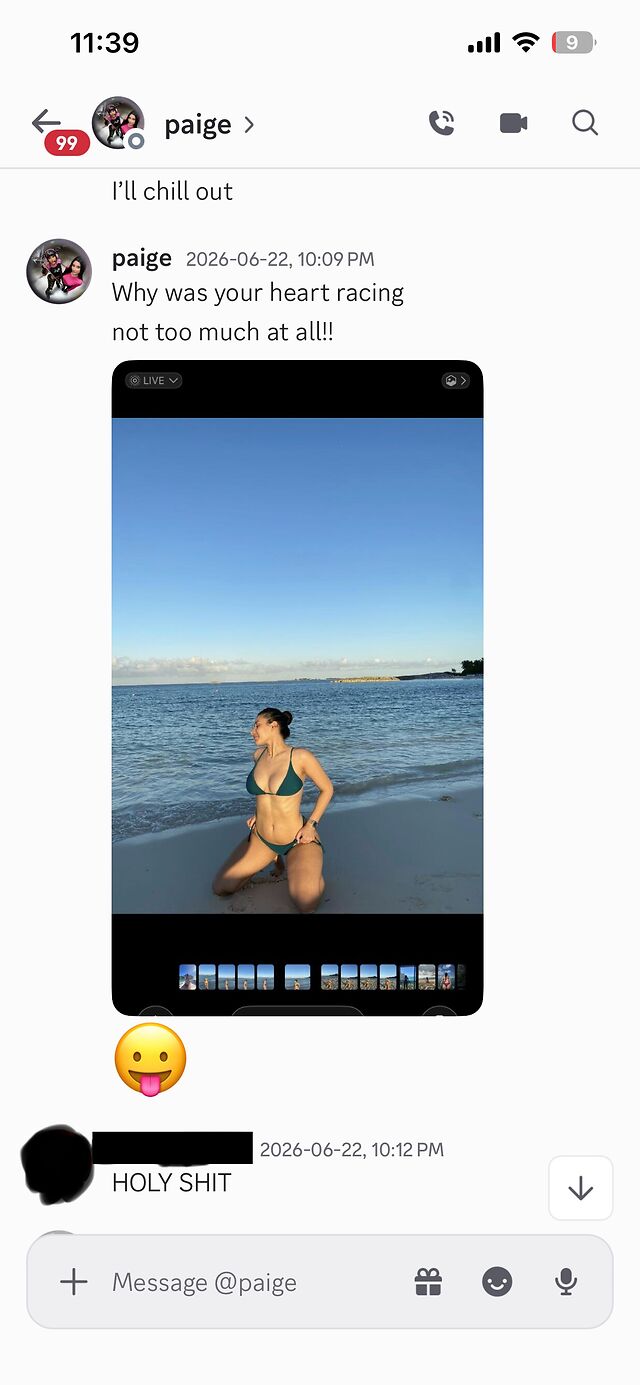 Paige leaked photos