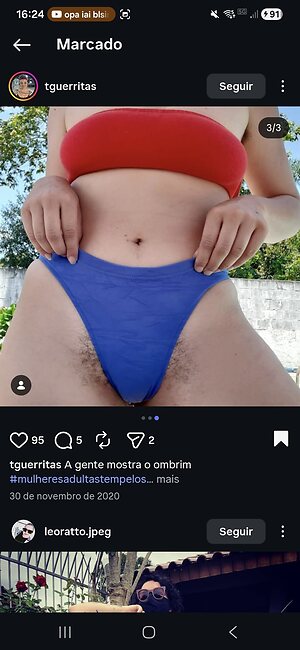 Peludinhas de BIQUÍNI