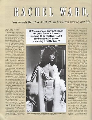 Rachel Ward