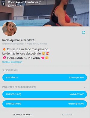 Rocio Ayelen Fernandez leaked photo #35