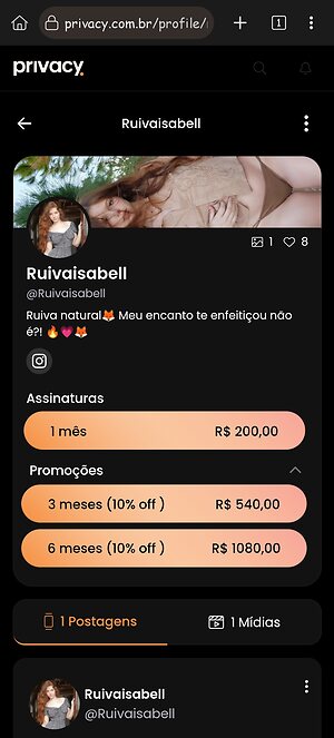 Ruivaisabel Isabel Alves nunes Nude Leaked Photo #6